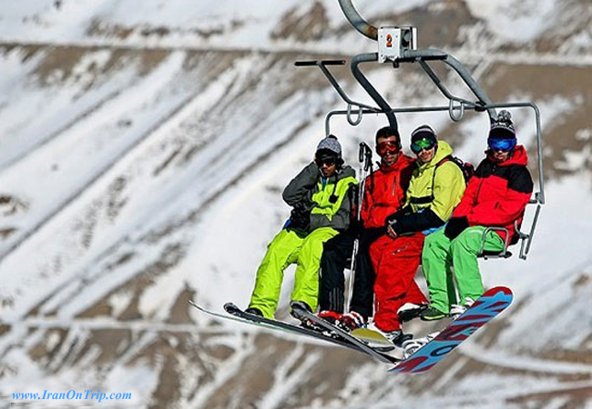 Darbandsar ski piste - Iran ski pistes