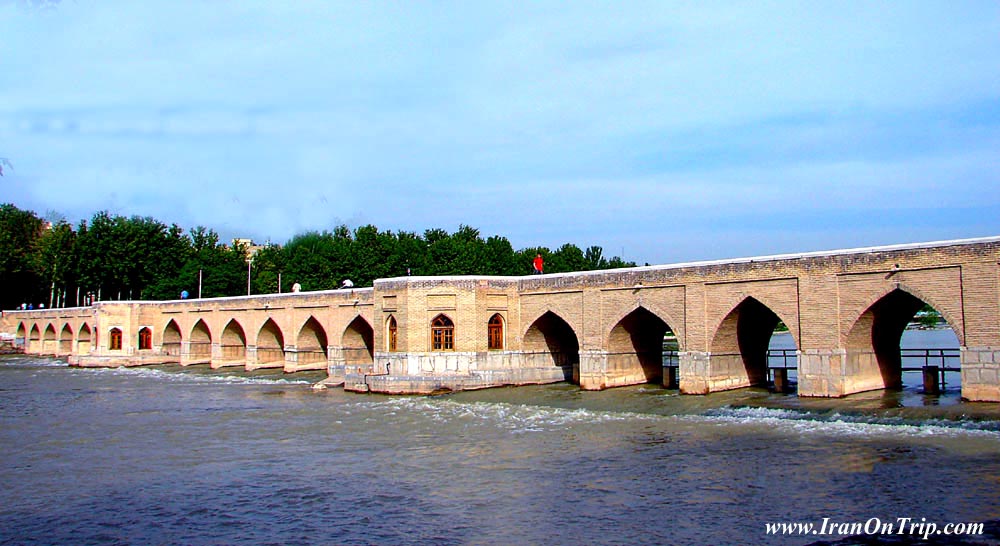 Choobi (Joui) Bridge or Sa’adat Abad Bridge