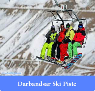 Darbandsar ski piste - Iran ski pistes