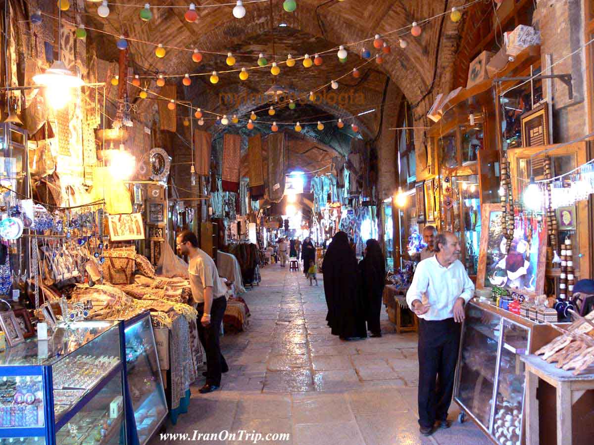 The Bazaar of Isfahan - Qeysarieh bazaar in Isfahan