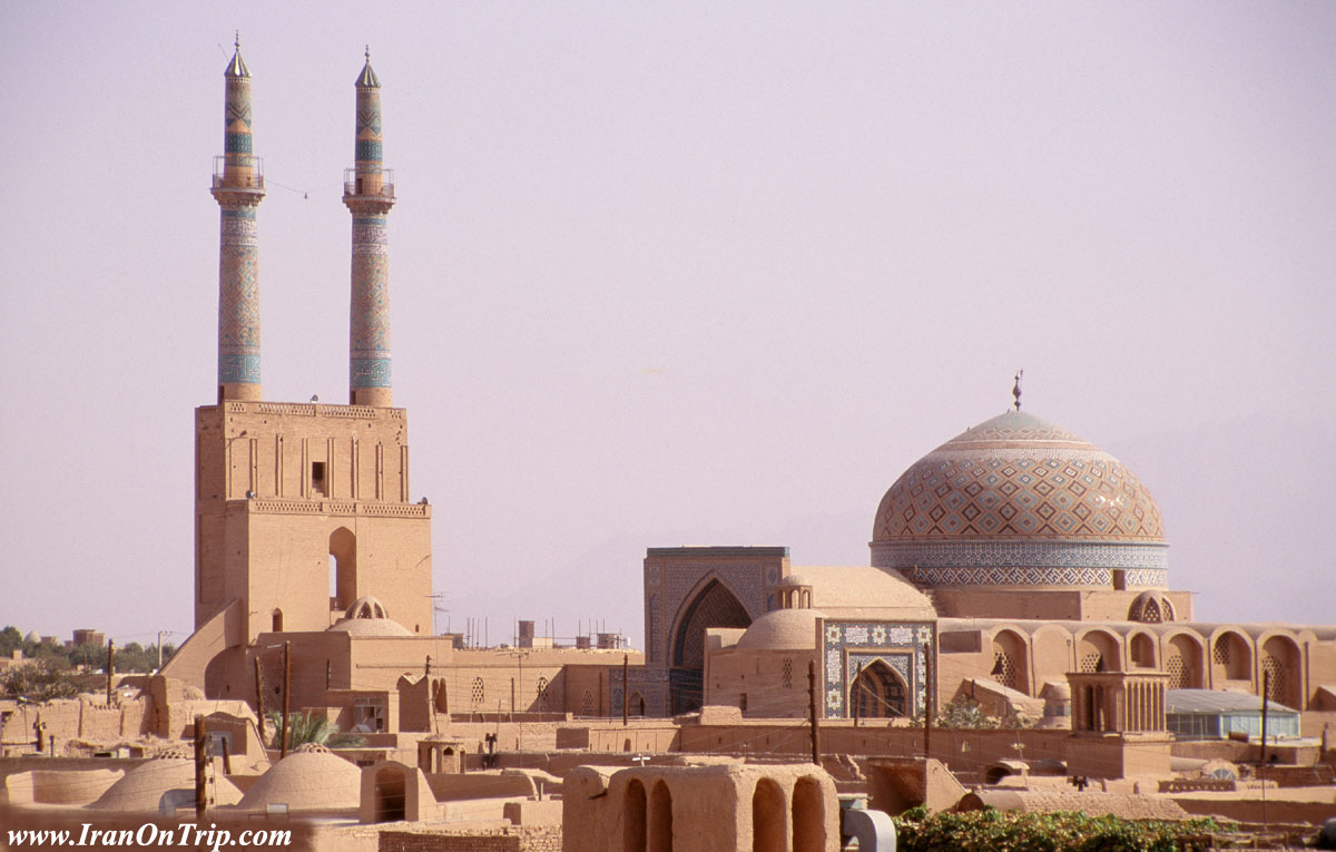 Yazd Jame Mosque - Historical Mosques of Iran