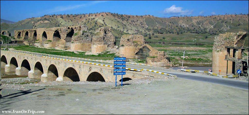 Ashkan Bridge - Old bridge of Iran
