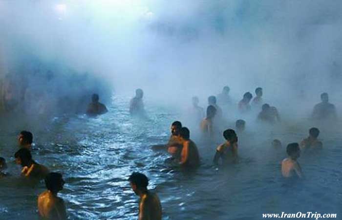 Mahalat spa in delijan Iran - Mahalat Thermal Spring, Mahalat - Spas of Iran