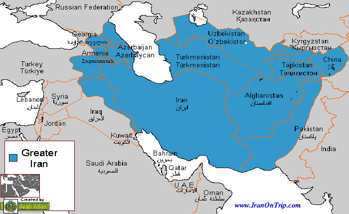 Map of Zandiyeh