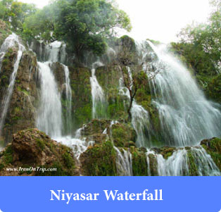 Niyasar-Waterfall - Waterfalls of Iran