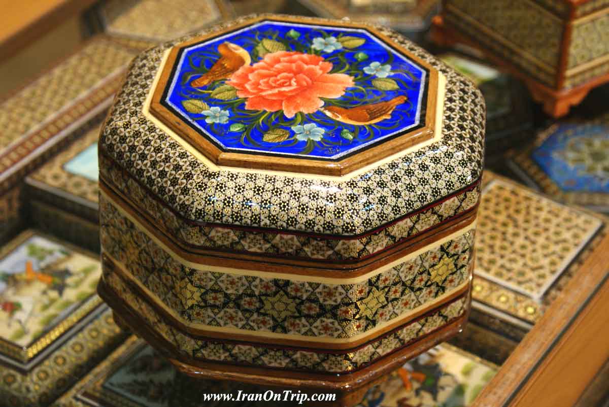 Shiraz Khatam or Marquetry-Iraian Art-Arts of Iran-Persian Handicraft