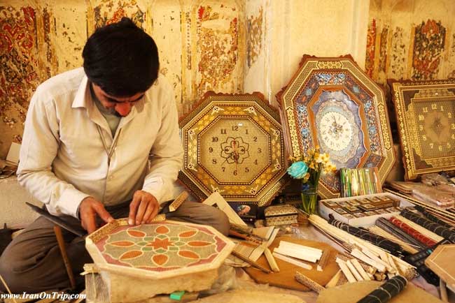 Shiraz Khatam or Marquetry-Iraian Art-Arts of Iran-Persian Handicraft