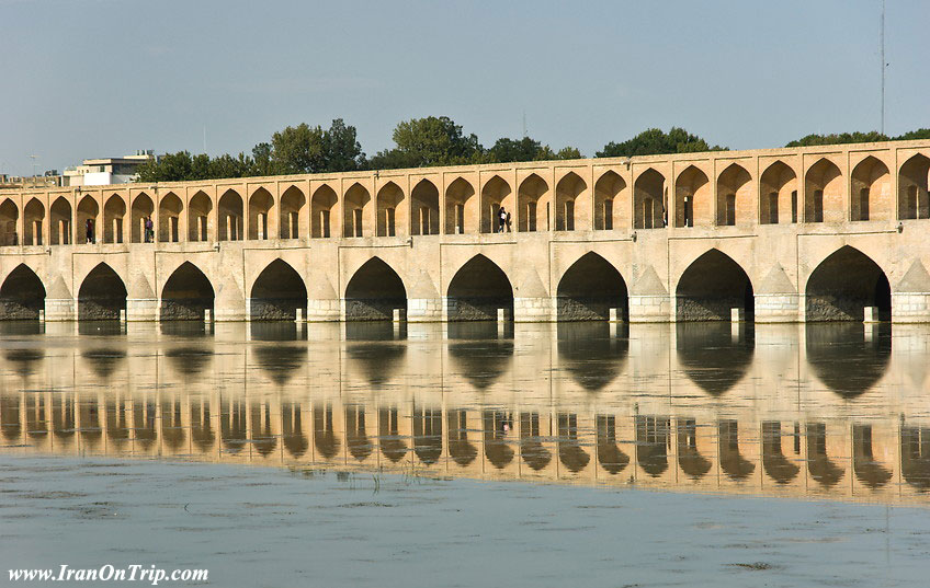 Siosepol bridge - 33 Pol - Allah Verdi Khan Bridge -  Historical Bridgs of Iran