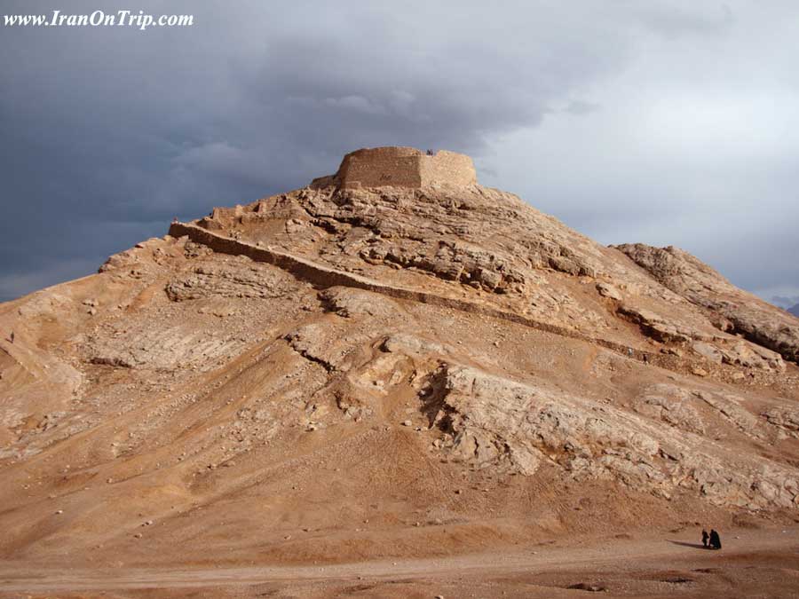 Yazd Dakhma - Tower of Silence of Yazd -  Dakhmeh-ye Zartoshtiyun in Yazd