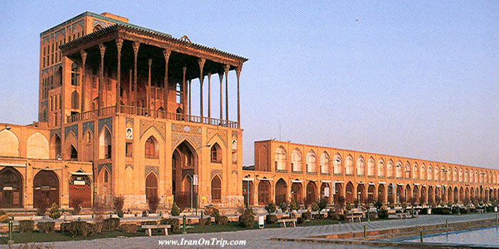 Ali Qapu Palace in Isfahan Iran