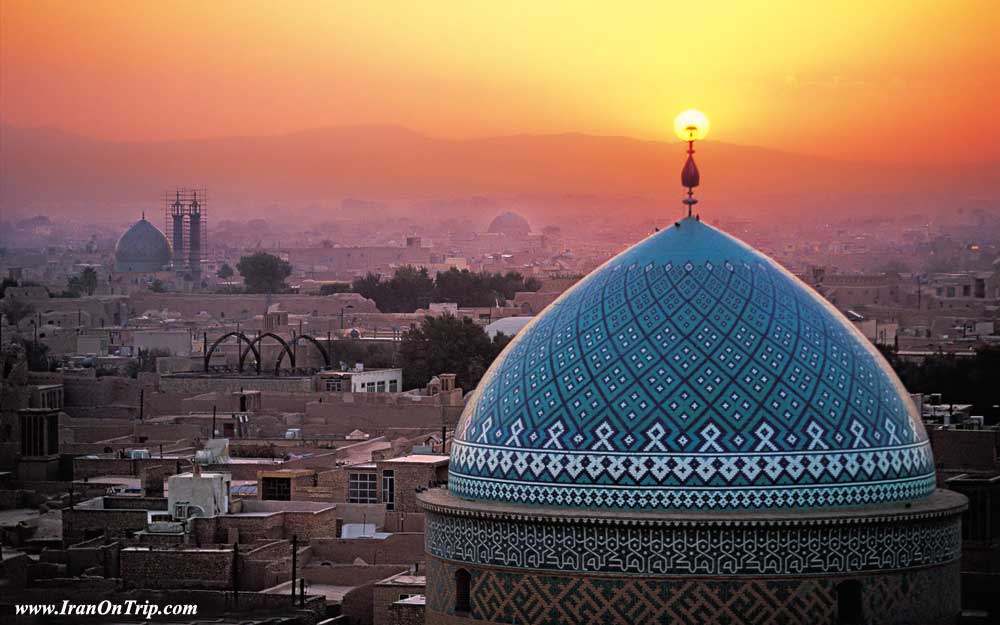 Yazd Jame Mosque - Historical Mosques of Iran