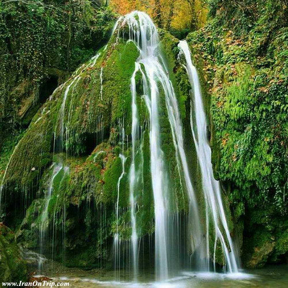 Kaboud-val waterfall  Golestan  Iran - Waterfalls of Iran