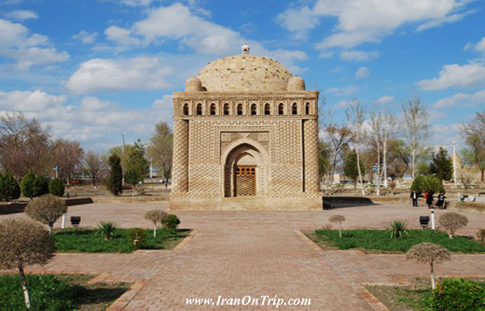 The Mausoleum of Ismail the Samanid in Bukhara.