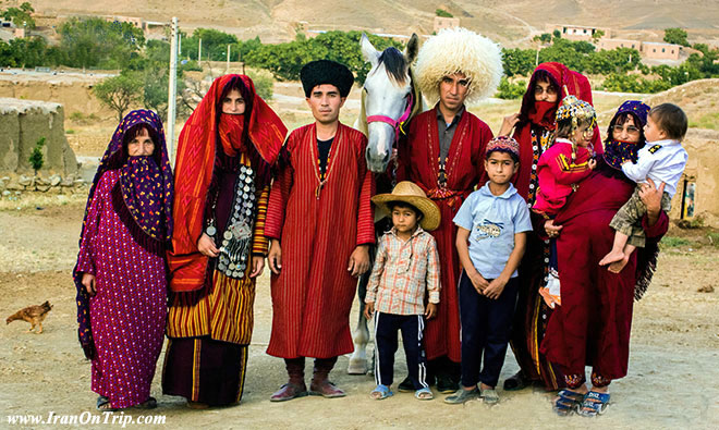 Turkmans nomad in Iran
